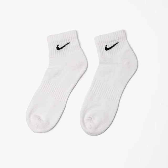 Шкарпетки чоловічі Nike Everyday, dry-fit, комплект 3 пари, білі