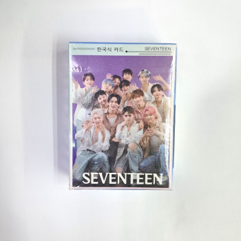 Набір голографічних карток к-поп k-pop Севентін, Seventeen