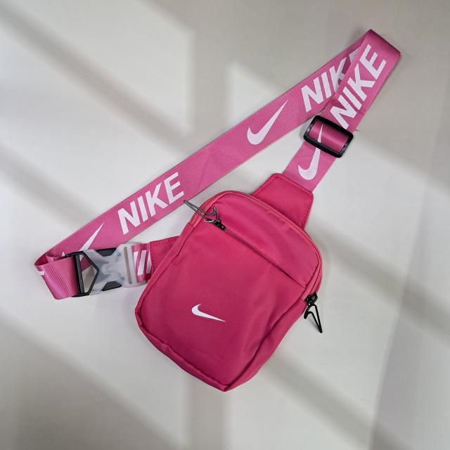 Сумка-месенджер Nike, насичено рожева