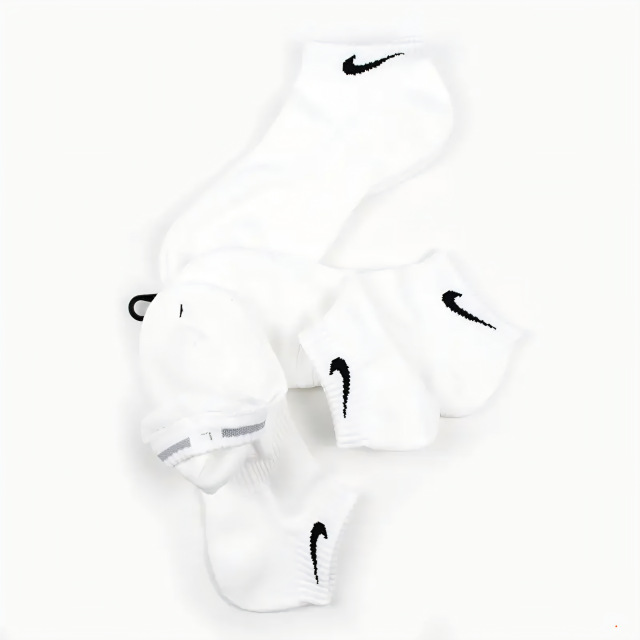 Шкарпетки Nike Performance Cotton Lightweight з утепленою підошвою, комплект 3 пари, білі
