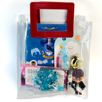 Подарунковий набір Гаррі Поттер, Harry Potter (блокнот, брелок, табо лапка, скотч лайнер)