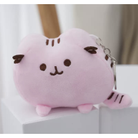Брелок-іграшка м'яка Кіт Пушин Pusheen рожевий