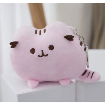 Брелок-іграшка м'яка Кіт Пушин Pusheen рожевий