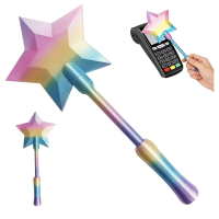 Трендова чарівна паличка зірка для безконтактної оплати, для карти, пранки і приколи