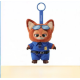 Іграшка-брелок Нік Полісмен, Крутихвіст, Nicholas "Nick" Piberius Wilde Зоотрополіс, Zootopia, 15 см