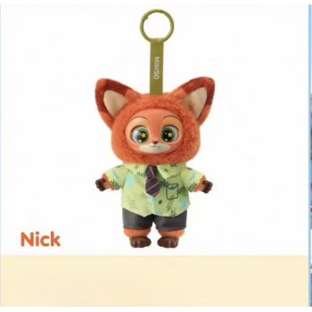 Іграшка-брелок Нік Уайлд Крутихвіст, Nicholas "Nick" Piberius Wilde Зоотрополіс, Zootopia, 15 см