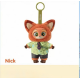 Іграшка-брелок Нік Уайлд Крутихвіст, Nicholas "Nick" Piberius Wilde Зоотрополіс, Zootopia, 15 см