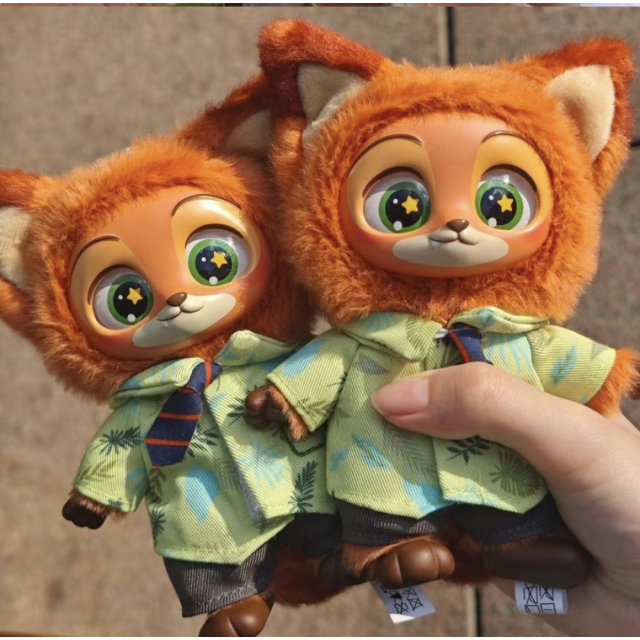 Іграшка-брелок Нік Уайлд Крутихвіст, Nicholas "Nick" Piberius Wilde Зоотрополіс, Zootopia, 15 см