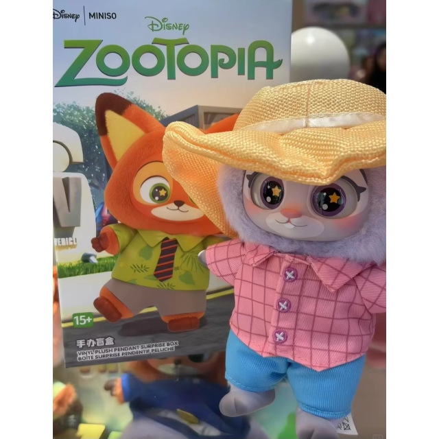 Іграшка-брелок Джуді Гопс Зоотрополіс, Judy Hopps, Zootopia, 15 см