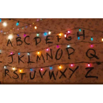 Гірлянда різнокольорова Дивні дива, Stranger Things