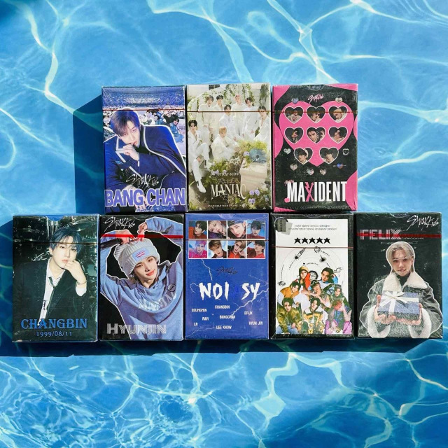 Набір карток (55 карт) к-поп k-pop Стрей Кідс Stray Kids 