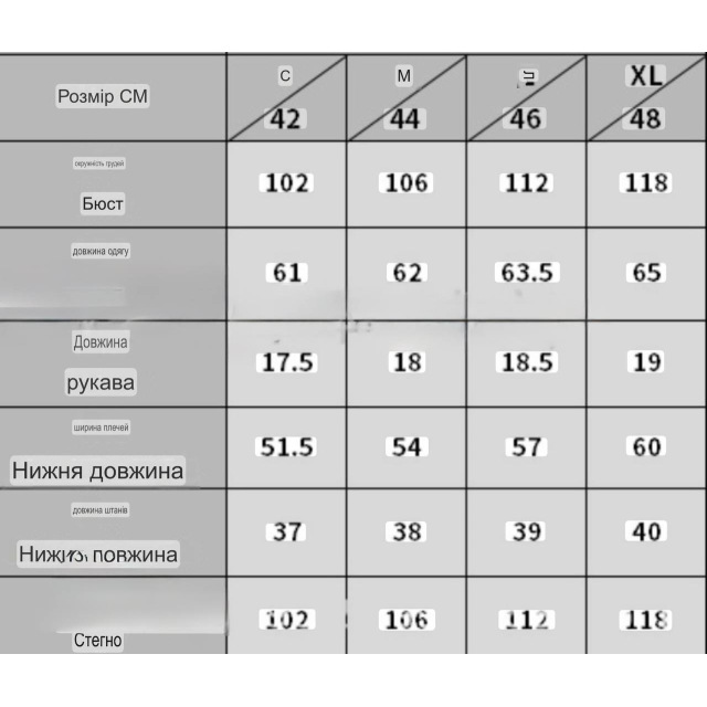 Легка піжама (Футболка+Шорти) Графіт