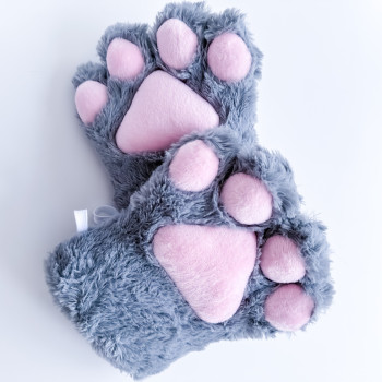 Лапки для квадробіки великі Сірі