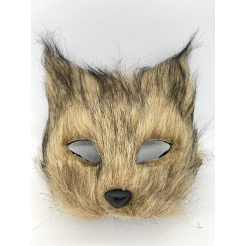 Маска кота для квадробіки Коричнева