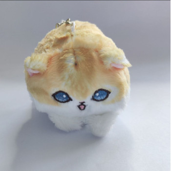 Брелок м'яка іграшка Котик Пшеничний