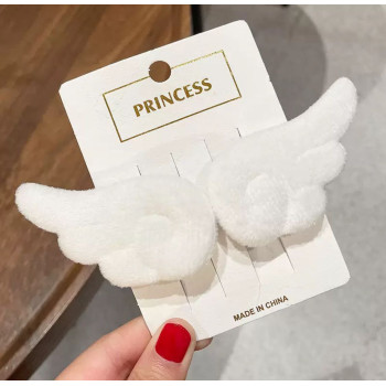 Заколки Крильця Білі