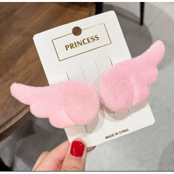 Заколки Крильця Рожеві