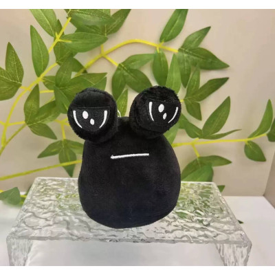 М'яка іграшка брелок міні Пу Pou Чорний