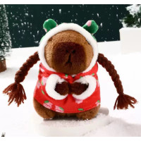 М'яка іграшка Капібара з косичками