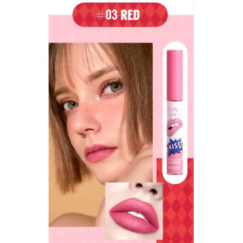 Тінт для губ матовий №3 Червоний
