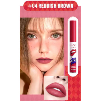 Тінт для губ матовий №4 Коричнево-червоний