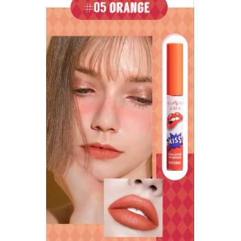 Тінт для губ матовий №5 Помаранчевий