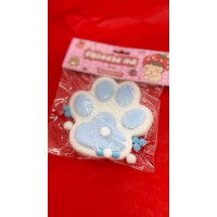 Сквіш таба лапка антистрес максі Біло-блакитна