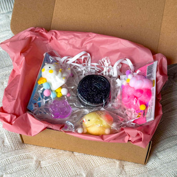 Набір Сквіш Таба Лапки, Хом'як, Курчатко та Орео