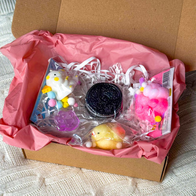 Набір Сквіш Таба Лапки, Хом'як, Курчатко та Орео