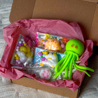 Набір Сквіш Таба Лапки, Хом'як та Восьминіг для ванни