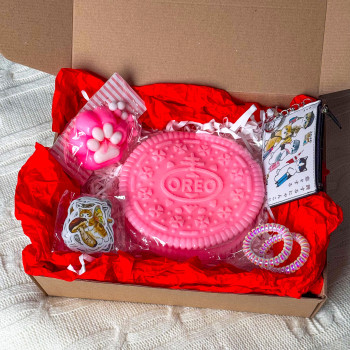 Набір Сквіш Таба Орео 18см, Лапка, Гаманець