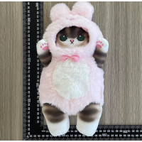 М'яка іграшка Котик у костюмі Кролика 26см