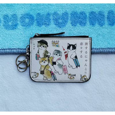 Гаманець монетниця Котики на відпочинку