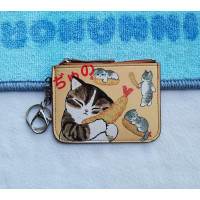 Гаманець монетниця Котики з креветкою