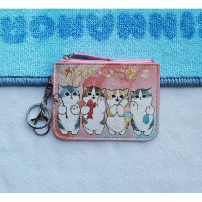 Гаманець монетниця Котики-Рибалки