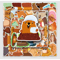 Набір наліпок 50шт Бабак