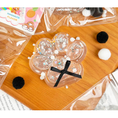 Сквіш таба лапка антистрес Прозора