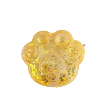 Сквіш таба лапка антистрес гелева Жовта