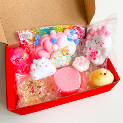 Таба Лапки, Курча, Котик, Ведмедик, Орео Набір Сквіш