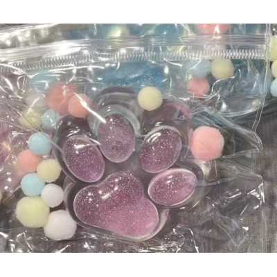 Набір Сквіш Таба Лапки, Котик, бальзам Лапка