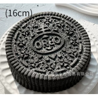 Таба сквіш антистрес Орео Чорний XXL 16см