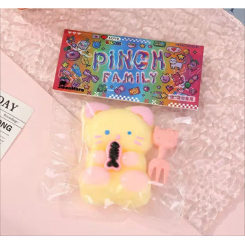 Сквіш таба антистрес Котик Молочний