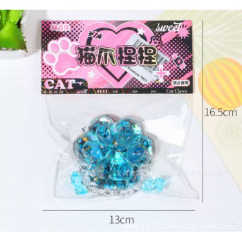 Таба лапка сквіш антистрес Зоряна Блакитна