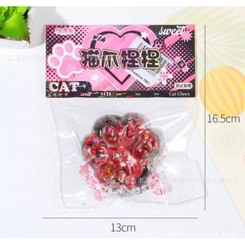 Таба лапка сквіш антистрес Зоряна Рожева