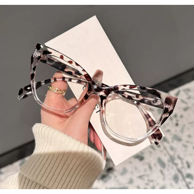 Окуляри для іміджу (Леопардові)