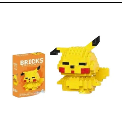 Конструктор брікс (Bricks) персонажі Куромі, Мелоді, Хелоу Кітті, Пікачу, Спанч Боб