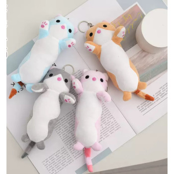 Брелок м’яка іграшка Кіт-Батон