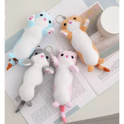 Брелок м’яка іграшка Кіт-Батон