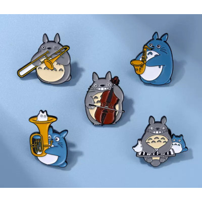 Набір значків Тоторо (5шт.)