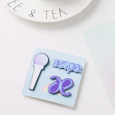 Набір з трьох значків к-поп Aespa